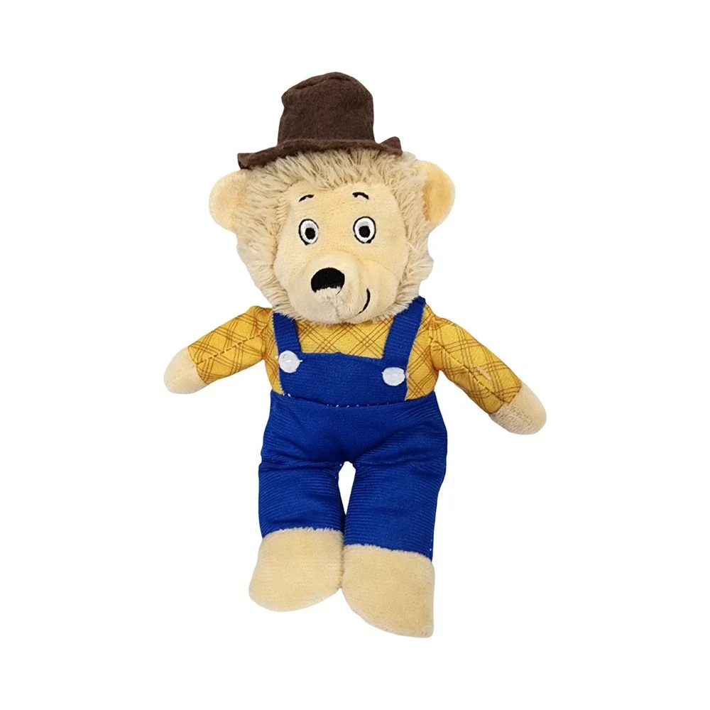 Berenstain Bears Plush‎ Louie Bear Farmer Overalls Hat Stuffed Animal Toy